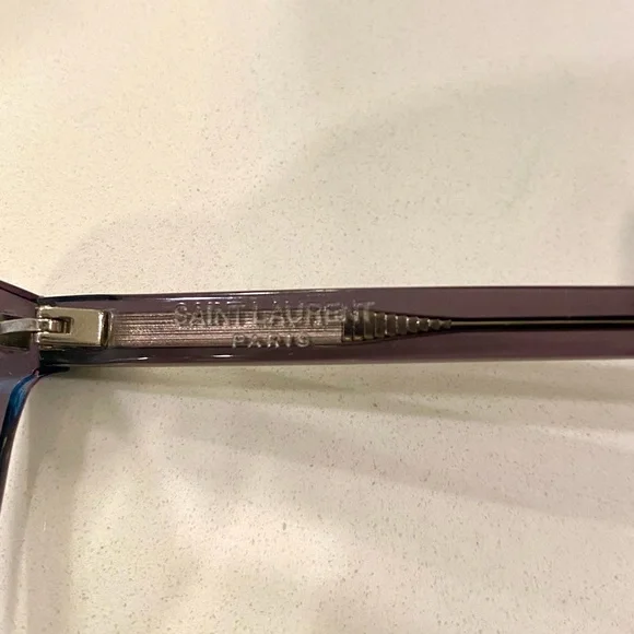 Saint Laurent Paris Glasses & Case - Picture 4 of 6